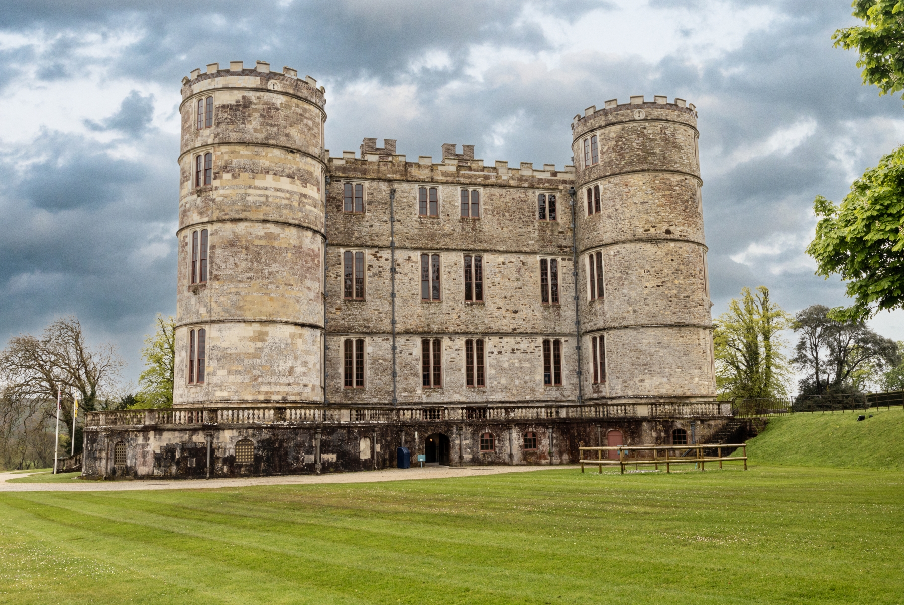 Lulworth Castle, Wareham, UK